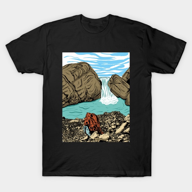 water fall T-Shirt by amokibo